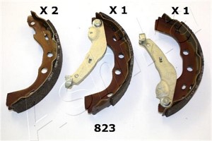 Bromsbackar, sats, Bakaxel, SUBARU JUSTY II, SUZUKI SWIFT Halvkombi II, SWIFT Sedan II, 53200-80EC0
