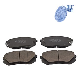 Bromsbeläggsats, Framaxel, HYUNDAI,KIA, 58101-0ZA00, 58101-1DA00, 58101-1DE00, 58101-2SA50, 58101-2SA70, 58101-2SA75, 58101-2YA00, 58101