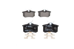 Bromsbeläggsats, Bakaxel, LANCIA,PEUGEOT,RENAULT,SEAT,VW, 191 698 451 A, 191 698 451 B, 191 698 451 C, 191 698 451 D, 191 698 451, 1E0 6