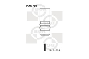 Avgasventil, SEAT,SKODA,VW, 030109611T, 03D109611A, 30109611T, 3D109611A