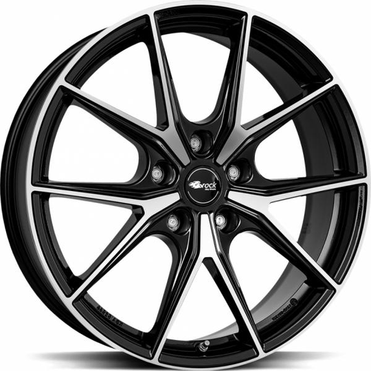 Brock B40 Black Full Polish 9/20 5/120 ET45 B65.1