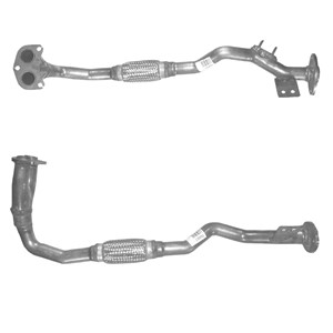 Avgasrör, Fram, TOYOTA COROLLA, 1741011610, 4759270