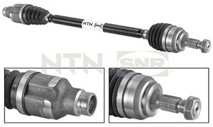 Drivaxel, framaxel höger, CITROËN C3 II, DS3, DS3 Cabriolet, PEUGEOT 208 I, 208 Skåp/halvkombi, 3273WJ, 3273WK, 96 855 248 80