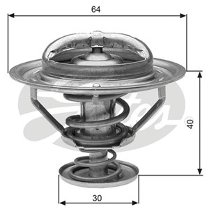 Termostat, kylvätska, LEXUS,MAZDA,TOYOTA, 8AH115171, 8AH1-15-171A, 8AH1-15-171B, 9091603094, 90916-03094, 9091603100, 90916-03100, 90916