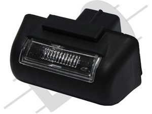 Belysning, registreringsskylt, Tvåsidig, FORD TRANSIT Buss, TRANSIT CONNECT, TRANSIT Skåp, 1033481, 1045397, 1383980, 1672263, 17 32 840