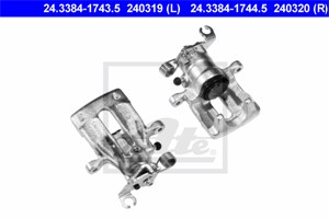 Bromsok, Bakaxel vänster, MITSUBISHI CARISMA, CARISMA Sedan, SPACE STAR Minibus, minivan, VOLVO S40 I, V40 Kombi, 8601977, M620766, M62