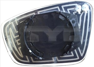 Spegelglas, yttre spegel, Höger, SEAT TOLEDO IV, SKODA RAPID, RAPID Spaceback, 5JA857522C