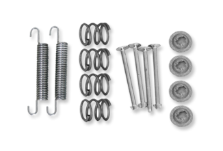Tillbehörssats, bromsbackar, Bakaxel, SKODA FAVORIT, FAVORIT Forman, FAVORIT Pick-up, 114 070 300