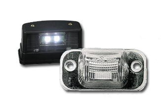 Belysning, registreringsskylt, Mitt, NISSAN,OPEL,RENAULT, 2651000QAD, 26510-00QAD, 2651000QAJ, 26510-00QAJ, 4408470, 4416302, 8200018519