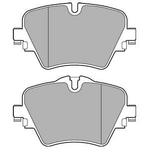 Bromsbeläggsats, Framaxel, BMW,MINI,TOYOTA, 04465WAA02, 3410 6860 019, 34106860019, 34106888777, 34116890553