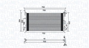 Kondensor, klimatanläggning, HYUNDAI SONATA IV, XG, XG Sedan, KIA MAGENTIS, 9760638003, 97606-38003