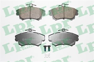 Bromsbeläggsats, Framaxel, MITSUBISHI CARISMA, CARISMA Sedan, SMART FORFOUR, VOLVO S40 I, V40 Kombi, 30623259, 30630555, 30630612, 30850