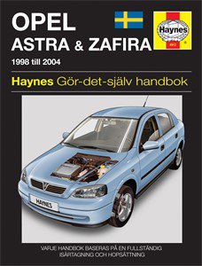 Haynes Reparationshandbok, Opel Astra & Zafira, Universal