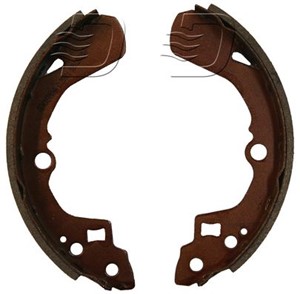 Bromsbackar, sats, Bakaxel, DAIHATSU,SUBARU,SUZUKI, 04495 87707 000, 04495 87708 000, 0449587707, 0449587707000, 04495-87707-000, 044958