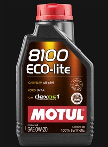 Motul 8100 ECO-LITE 0W-20, Universal