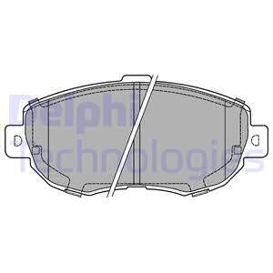 Bromsbeläggsats, Framaxel, LEXUS,TOYOTA, 04465-14080, 04465-14081, 04465-22310, 0446522311, 04465-22311, 0446522312, 04465-22312, 04465-