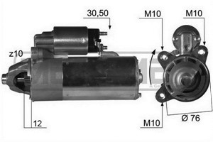 Startmotor, FORD,LDV,MAZDA, 1061267, 1073093, 1118336, 1126987, 1133994, 1229425, 1S4U 11000 AA, 1S4U 11000 AB, 91AB 11000 HA, 91AB 1100