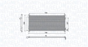 Kondensor, klimatanläggning, HONDA CR-Z, INSIGHT, JAZZ III, 80100SZTG01, 80100-SZT-G01, 80110TF0003, 80110TF0013, 80110TM8A01, 80110-TM8
