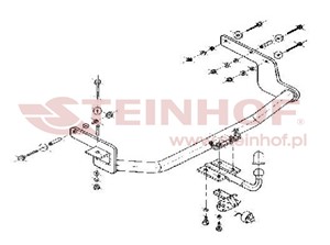 Dragkrok, Standard, RENAULT MEGANE Classic I