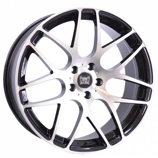 Soleil Lxm-1 Black Metallic Polished 8,5/19 5/112 ET21 B66.4