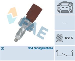 Brytare, backljus, AUDI,FORD,SEAT,SKODA,VW, 02K 945 415 C, 02K 945 415 D, 02K 945 415 E, 02K 945 415 G, 02K 945 415 K, 02T 945 415 D, 02
