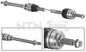 Drivaxel, framaxel höger, RENAULT MEGANE GRAND COUPE IV, MEGANE Grandtour IV, MEGANE Halvkombi IV, VW POLO, 391001137R
