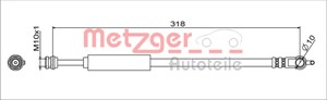 Bromsslang, Bakaxel höger, Bakaxel vänster, MAZDA 3, 3 Sedan, 6 Kombi, 6 Sedan, GHP9-43-810, GHP9-43-810A, GHP9-43-810B
