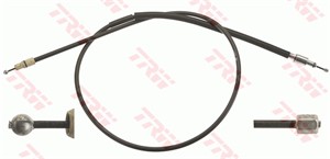 Vajer, parkeringsbroms, Höger bak, Vänster bak, PORSCHE CAYENNE, VW TOUAREG, 7L0 609 721 A, 955 424 141 10