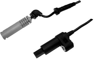 ABS-givare, Sensor, hjulvarvtal, Framaxel, Fram, höger eller vänster, Höger fram, Vänster fram, BMW, 1164651, 1165609, 34521164651, 3452