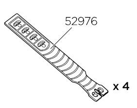 Fästband Edge 958X 4-pack