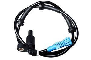 ABS-givare, Sensor, hjulvarvtal, Bakaxel, PEUGEOT 206 CC, 206 Halvkombi, 206 Sedan, 206 SW, 206 Van