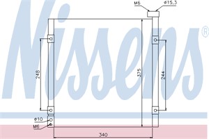 Kondensor, klimatanläggning, HONDA,MG,ROVER, 80110-S2H-003, 80110-S2H-Y01, 80110-SO1-A11, 80110-SO4-003, 80110-SO4-K81, JRB100490, JRB10