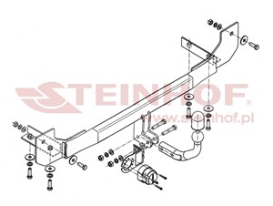 Dragkrok, Standard, SEAT IBIZA II