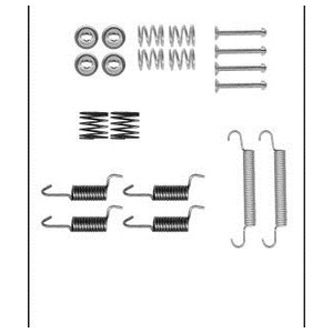 Tillbehörssats, bromsbackar, parkeringsbroms, Bakaxel, HYUNDAI GETZ, i20 I, SONATA IV, KIA MAGENTIS, SOUL I