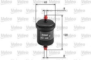 Bränslefilter, FIAT,LANCIA, 71711048, 71736101, 7585348, 7606404, 7719390