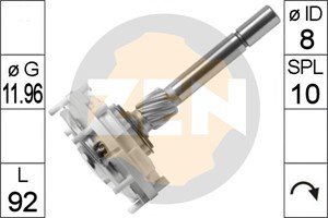 Rep.sats, planetväxel-startmotor
