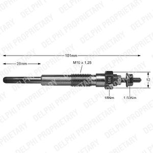 Glödstift, TOYOTA DYNA Buss, DYNA Flak/chassi, LAND CRUISER, LAND CRUISER Pick-up, 19850-68060, 19850-68060-000, 42559174, 7187043