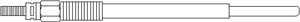 Glödstift, CITROËN,FORD,MAZDA,MINI,PEUGEOT,VOLVO, 1 148 105, 1 525 910, 1223 7 806 041, 2S6Q6M090AA, 2S6Q6M090AB, 30711106, 5960 12, 596