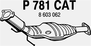 Katalysator, VOLVO S60 I, S80 I, V70 II, 8603062, 8642987, 8670220