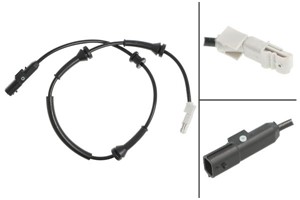 ABS-givare, Sensor, hjulvarvtal, Bakaxel, båda sidor, RENAULT LAGUNA III, LAGUNA Coupé, LAGUNA Grandtour III, 47 95 000 03R, 47 95 015 6