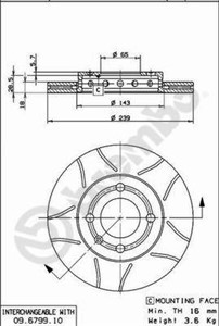 Bromsskiva, Framaxel, SEAT AROSA, VW LUPO I, POLO, POLO III, POLO Van Skåp / kombi, POLO Van Skåp/halvkombi, 6N0615301C, 6N0615301F, JZW