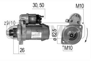 Startmotor, DAEWOO,MERCEDES-BENZ,SSANGYONG,VW, 00 415 169 01, 004 151 69 01, 005 151 06 01, 069 911 023 G, 151 6657 R, A 004 151 69 01,