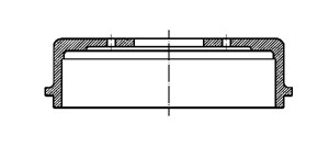 Bromstrumma, Bakaxel, NISSAN MICRA II, 43206-5F011, 43206-5F013