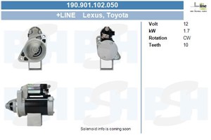 Startmotor, LEXUS GS, IS II, IS III, IS C, RC, TOYOTA LAND CRUISER PRADO, 2810031040, 2810031041, 2810031060, 2810031070, 2810031071, 28
