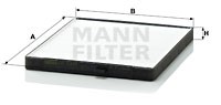 Kupefilter, CHEVROLET AVEO / KALOS Halvkombi, AVEO / KALOS Sedan, DAEWOO KALOS, KALOS Sedan, 96 449 577, 96 539 649, 96 962 173, 9643588