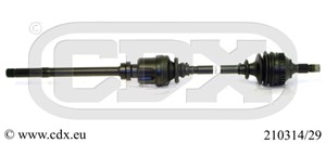Drivaxel, framaxel höger, CITROËN XSARA PICASSO