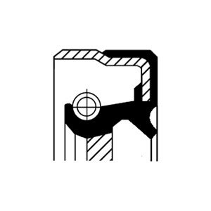 Oljepackningsring, differential, Bakaxel, Framaxel, Ytter, Ingång