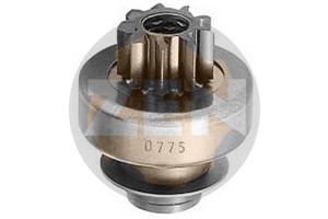 Frihjulsväxel, startmotor, CITROËN,FIAT,PEUGEOT,RENAULT, 96 017 849