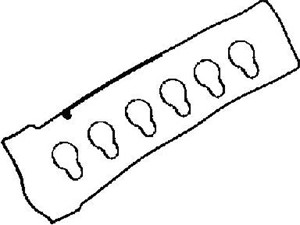 Packningssats, vippkåpa, MERCEDES-BENZ E-KLASS [W210, W211], E-KLASS T-Model [S210, S211], S-KLASS [W220], 611 016 02 21 (6x), 613 016 0