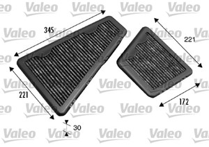 Kupefilter, BENTLEY CONTINENTAL Cabriolet, CONTINENTAL Coupé, CONTINENTAL FLYING SPUR, VW PHAETON, 3D0819619A, 3D0819619B, 3D0898644, 3D